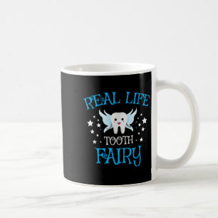 Tooth Fairy Graphic Cute Dental Hygienist Graduati Coffee Mug