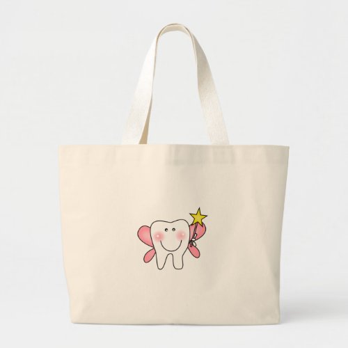 Tooth Fairy Large Tote Bag