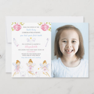Tooth Fairy Letter With Photo Invitation