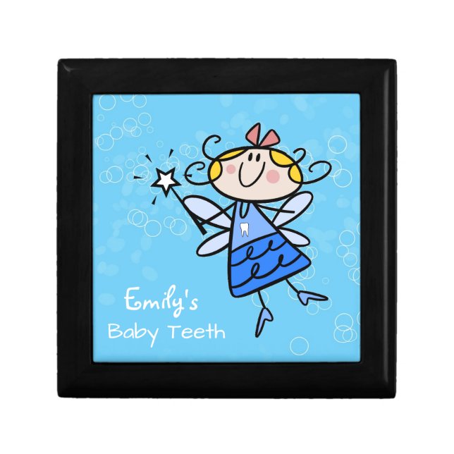 Tooth Fairy Personalised Keepsake Gift Box (Front)