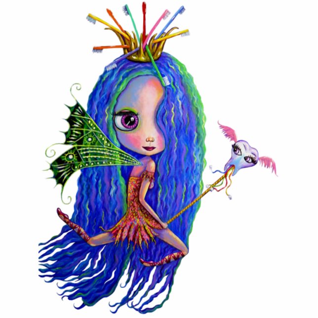 Tooth Fairy Photo Sculpture (Front)