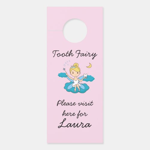 Tooth Fairy Please Visit Door Hanger