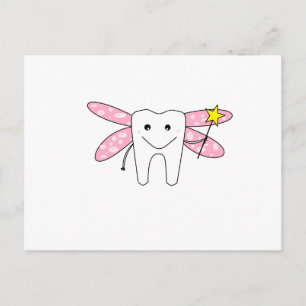 tooth fairy postcard