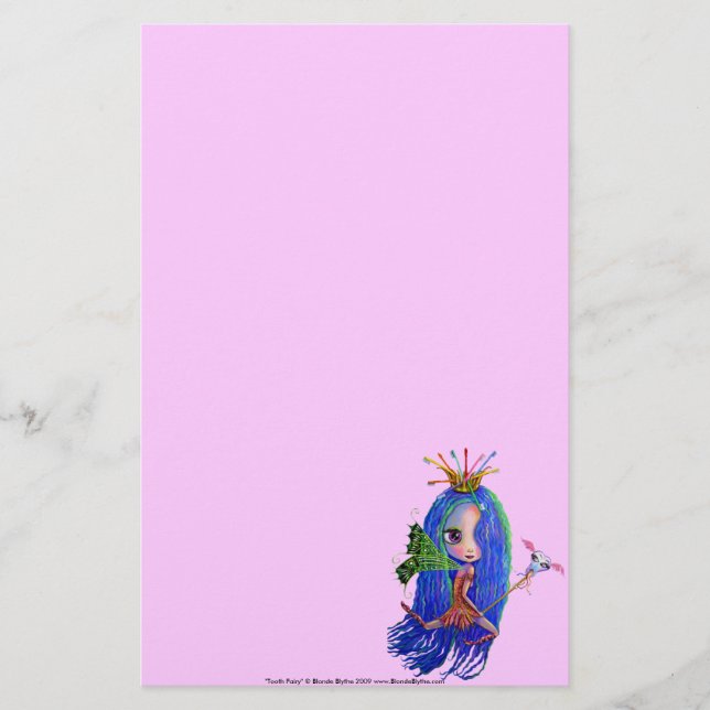 Tooth Fairy Stationery (Front)