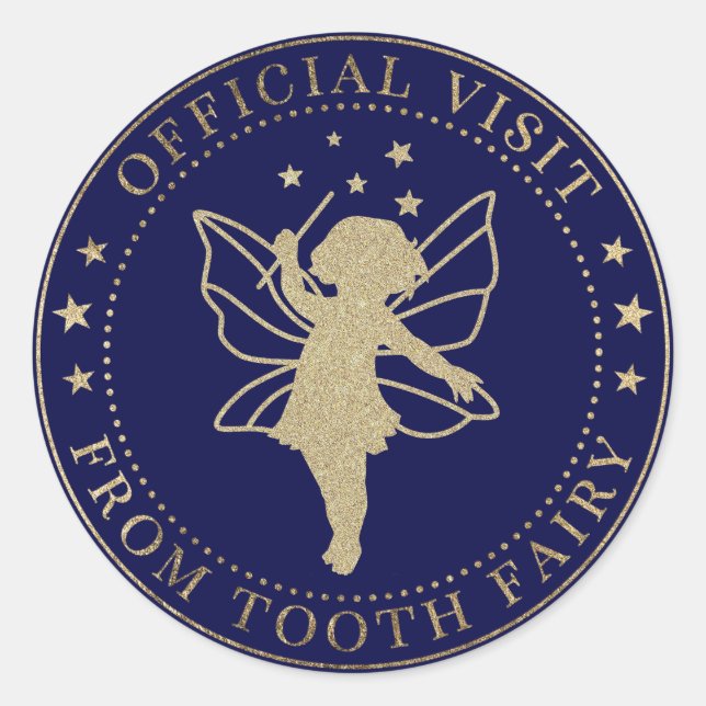 Tooth Fairy Sticker (Front)
