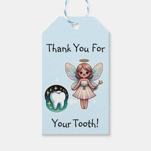 Tooth Fairy Thank You Gift Tags