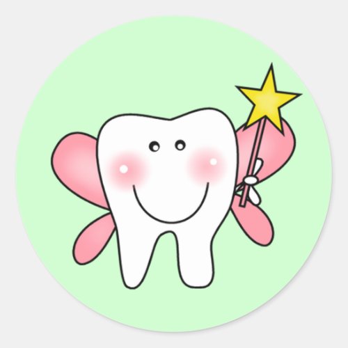 Tooth Fairy Tshirts and Gifts Classic Round Sticker