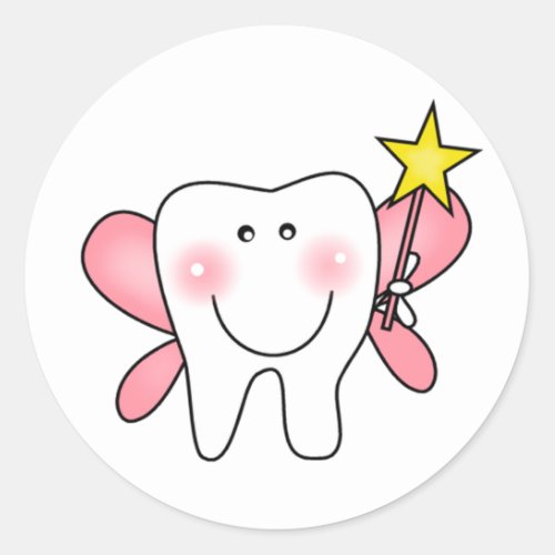 Tooth Fairy Tshirts and Gifts Classic Round Sticker