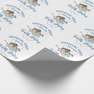 Tooth Fairy Visit Wrapping Paper