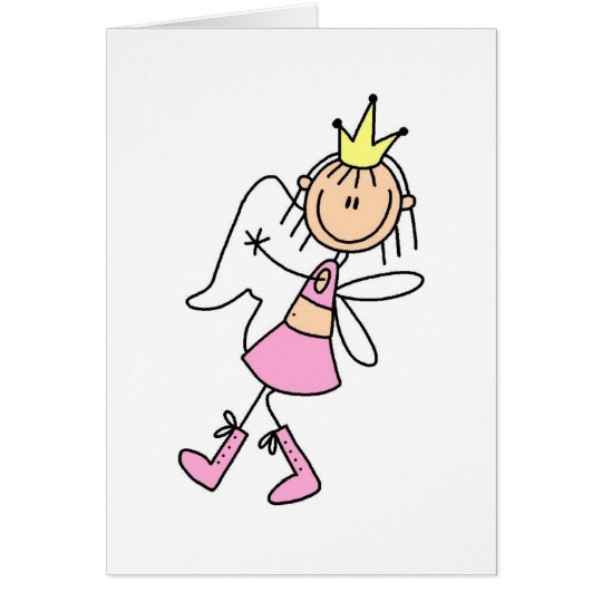 Tooth Fairy With Her Hands Full Card