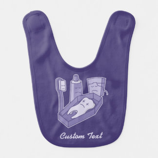 Tooth Funeral Baby Bib