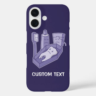 Tooth Funeral iPhone 16 Case