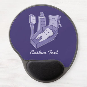 Tooth Funeral Gel Mouse Pad