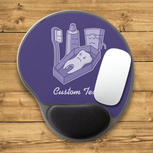 Tooth Funeral Gel Mouse Pad