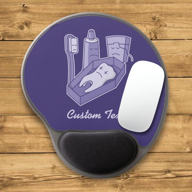 Tooth Funeral Gel Mouse Pad (Creator Uploaded)