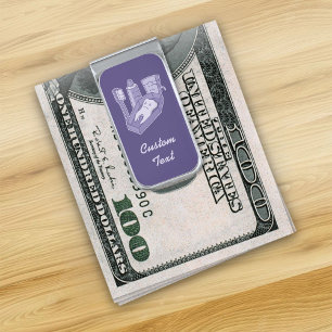 Tooth Funeral Gold Finish Money Clip