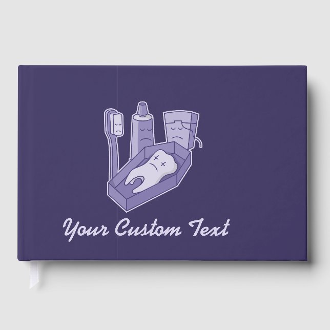 Tooth Funeral Guest Book (Front)
