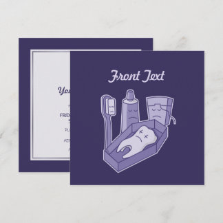 Tooth Funeral Invitation