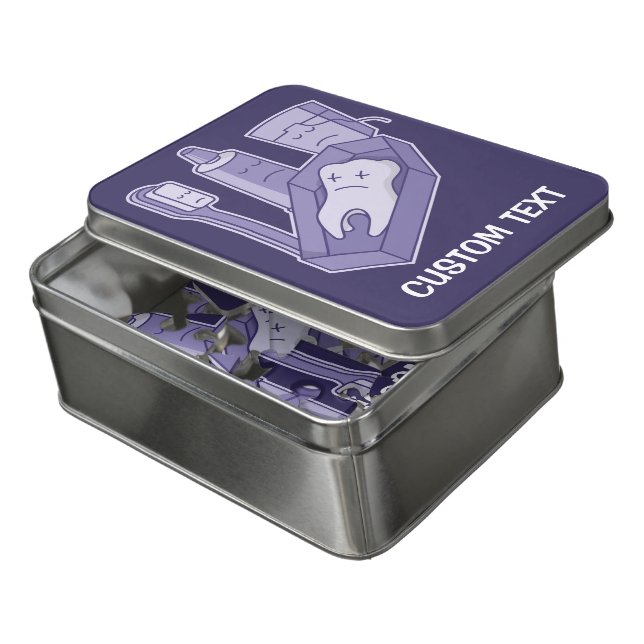 Tooth Funeral Jigsaw Puzzle (Lid Open)