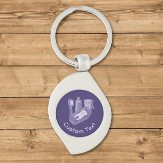 Tooth Funeral Keychain