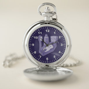 Tooth Funeral Pocket Watch