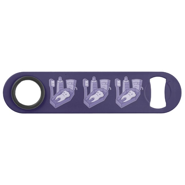Tooth Funeral Speed Bottle Opener (Front (Horizontal))