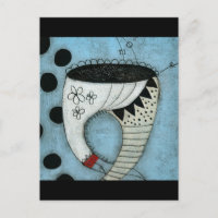 Tooth Has Nice Pants Postcard