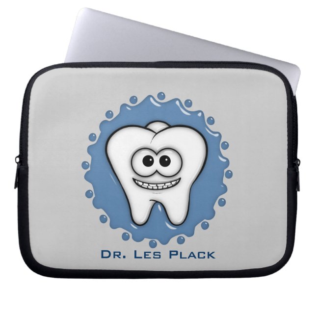 Tooth Laptop Sleeve (Front)