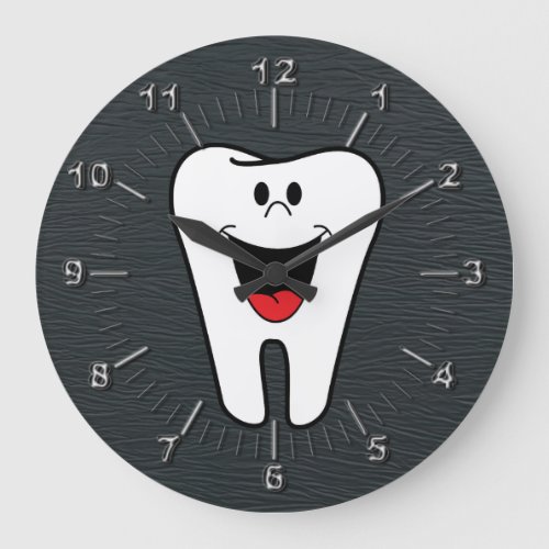 Tooth Large Clock