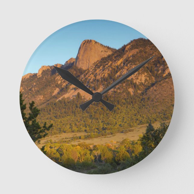 Tooth Of Time, Philmont Scout Ranch, Cimarron Round Clock (Front)