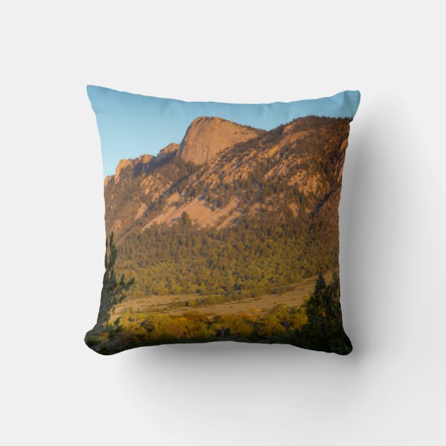 Tooth Of Time, Philmont Scout Ranch, Cimarron Throw Pillow (Front)