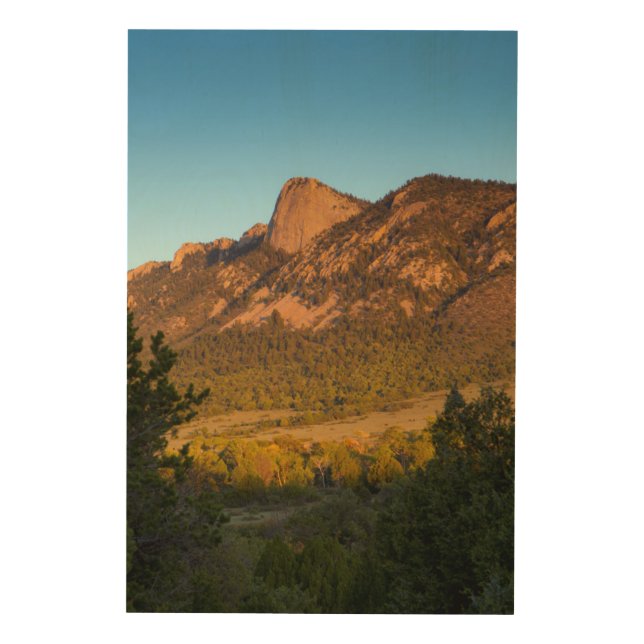 Tooth Of Time, Philmont Scout Ranch, Cimarron Wood Wall Art (Front)