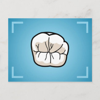 Tooth Post-Card Postcard