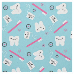 Tooth Toss in Blue Fabric