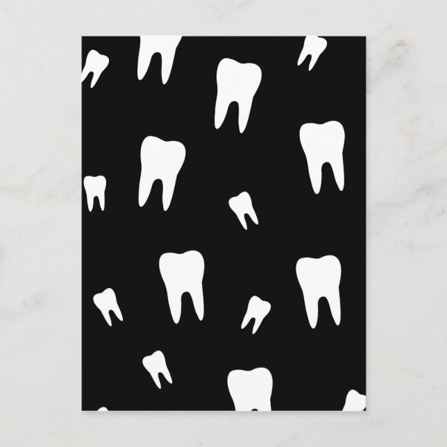 Tooth wallpaper postcard (Front)