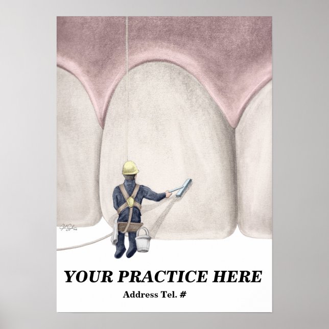 Tooth Washer (CUSTOM) Poster (Front)