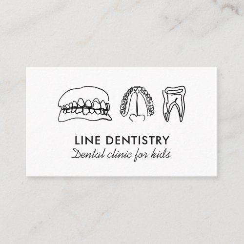 Tooth whitening dental clinic unique dentist business card