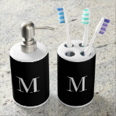 Toothbrush Holder & Soap Dispenser Set (Front)