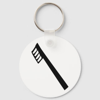 toothbrush icon keychain