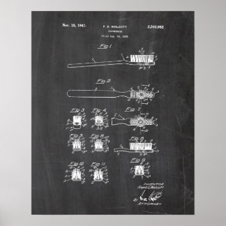 Toothbrush Patent Poster