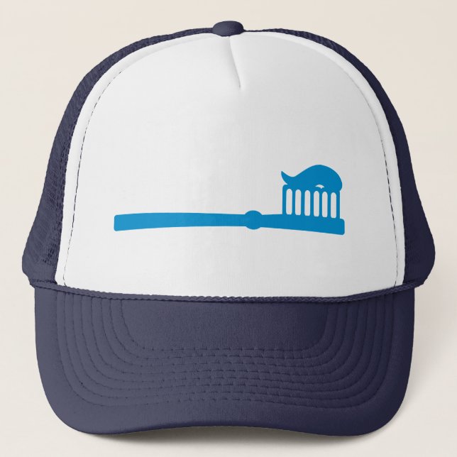 Toothbrush Trucker Hat (Front)