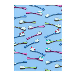 Toothbrushes Acrylic Print