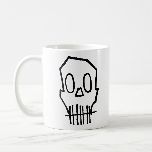 Toothee Mc Skull Coffee Mug (Left)