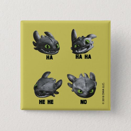 Toothless Face Expression Chart Button
