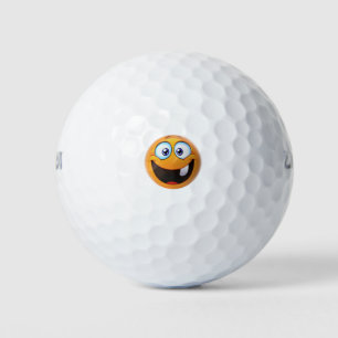 Toothless Smile Yellow Golf Balls