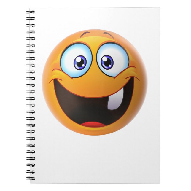 Toothless Smile Yellow Notebook (Front)