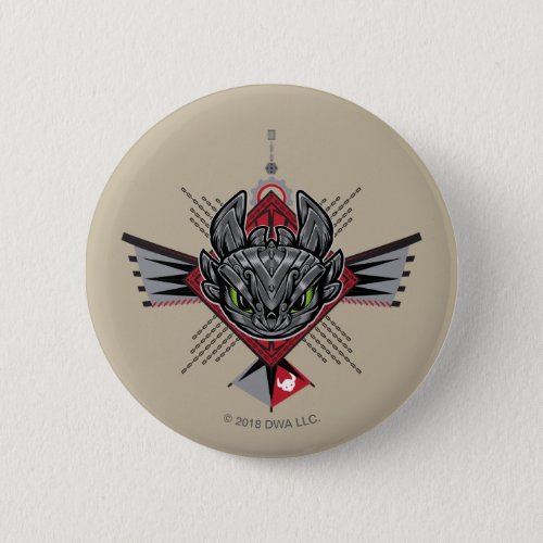 Toothless Tribal Chain Emblem Button
