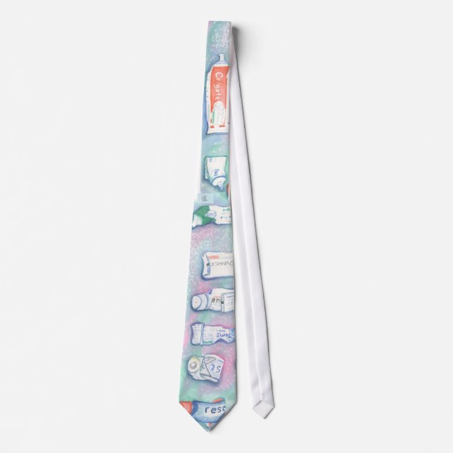 Toothpaste Neck Tie (Front)