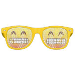 Toothy Grin Emoji Face Smile Party Glasses at Zazzle