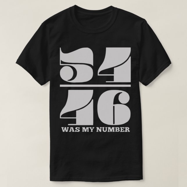 Toots And The Maytals 54 46 Was My Number T-Shirt (Design Front)
